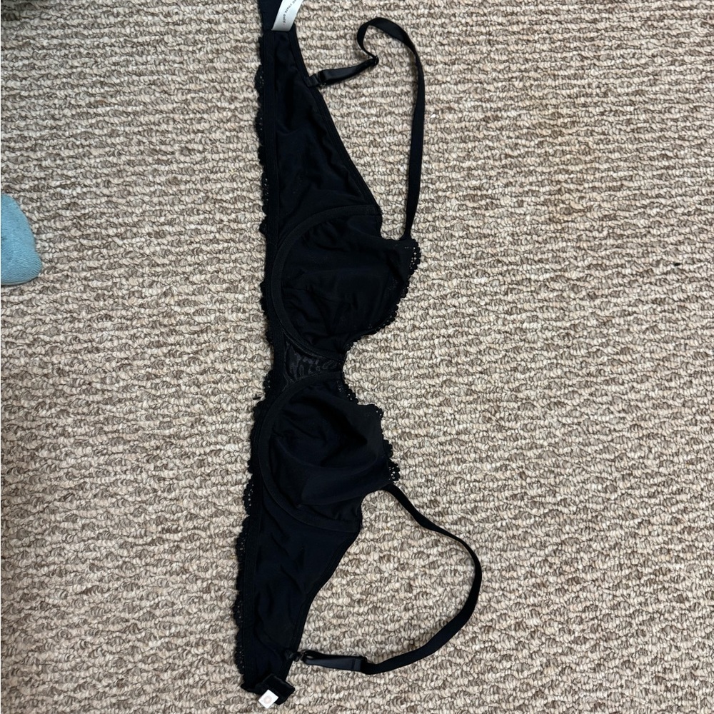 Only Black Lace Bra